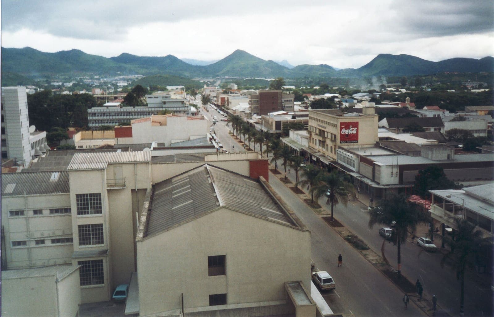 An aerial view of Mutare