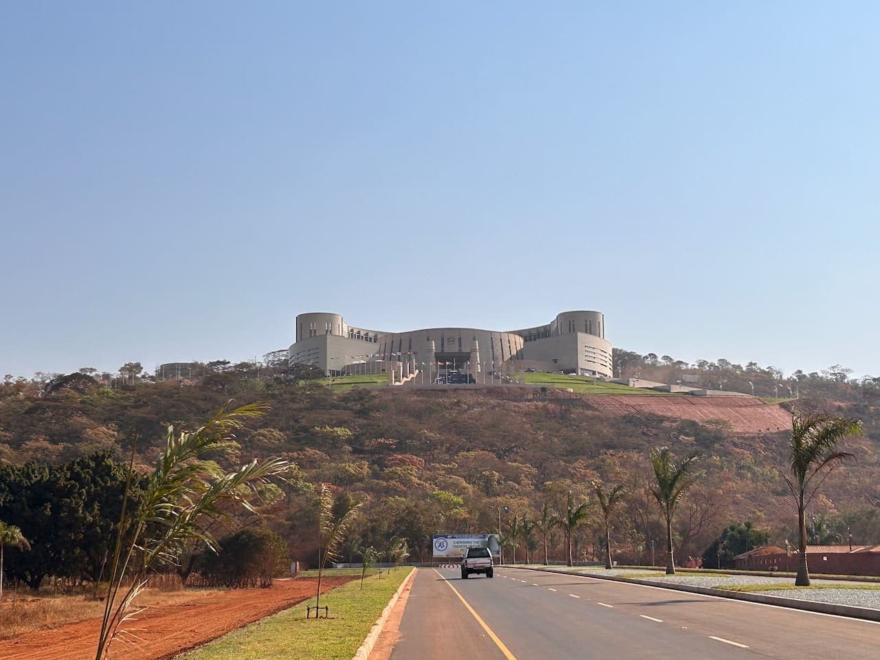 The New Parliament Building of Zimbabwe at Mount Hampden