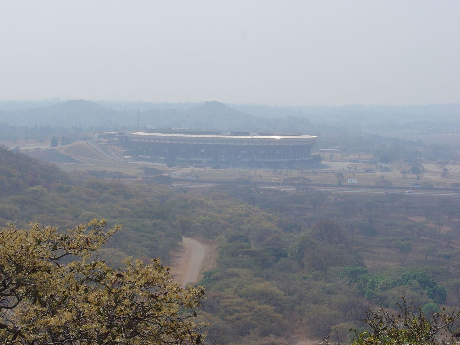 The National Sports Stadium in Harare